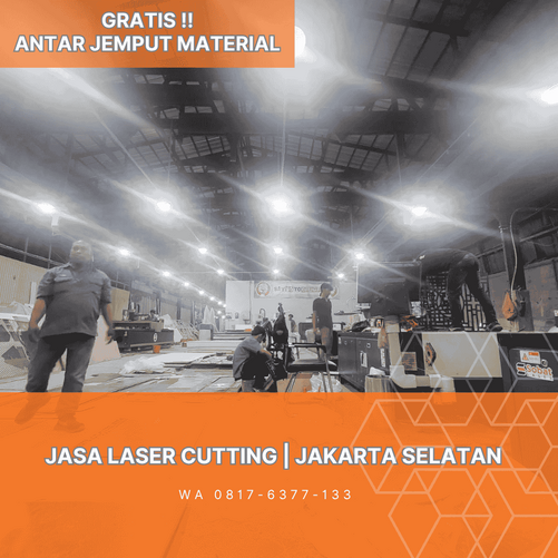 tempat workshop laser cutting jakarta selatan
